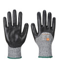 Gant mousse nitrile anticoupure, enduit 3/4 de travail Noir Portwest