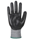 Gant mousse nitrile anticoupure, enduit 3/4 de travail Noir Portwest
