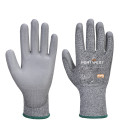 Gant paume pu coupure c de travail Gris Portwest