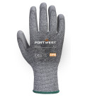 Gant paume pu coupure c de travail Gris Portwest