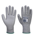 Gant paume pu coupure c de travail Gris Portwest