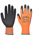 Gant pu vis-tex coupure d de travail Orange/Noir Portwest
