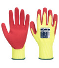 Gant vis-tex anticoupure hr - nitrile de travail Jaune/Rouge Portwest