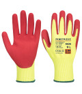Gant vis-tex anticoupure hr - nitrile de travail Jaune/Rouge Portwest