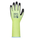 Gant coupe verte longue poignet de travail Vert/Noir Portwest