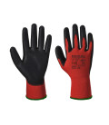 Gant red pu de travail Rouge/noir Portwest