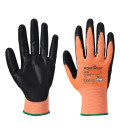Gant mousse nitrile ambre coupure b de travail Ambre Portwest