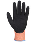 Gant hiver vis-tex hr cut nitrile de travail Orange/Noir Portwest
