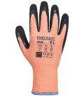 Gant hiver vis-tex hr cut nitrile de travail Orange/Noir Portwest