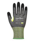 Gant anti-coupures enduit en mousse nitrile vhr15 de travail Gris/Noir Portwest