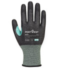 Gant anti-coupure en pu vhr18 de travail Noir Portwest