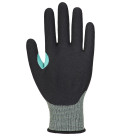 Gant anti coupure en mousse nitrile vhr18 de travail Noir Portwest