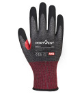 Gant anti-coupure mousse de nitrile ct ahr18 de travail Noir Portwest