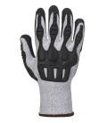 Gant tpv impact anti-coupure de travail Gris/Noir Portwest