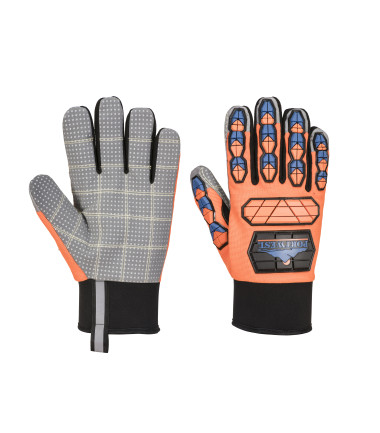 Gant aqua-seal pro de travail Orange/Bleu Portwest