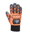 Gant aqua-seal pro de travail Orange/Bleu Portwest