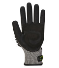 Gant coupé en mousse nitrile vhr15 de travail Noir/Vert Portwest