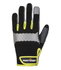 Gant usage général pw3 de travail Noir/jaune Portwest