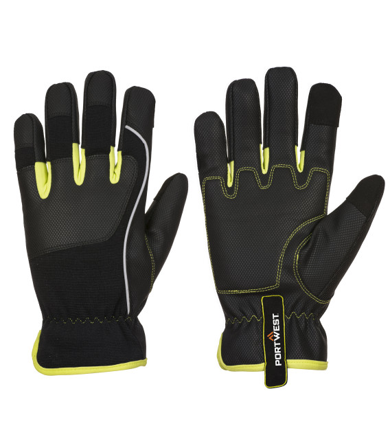 Gant tradesman pw3 de travail Noir/jaune Portwest