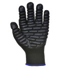 Gant anti vibration de travail Noir Portwest