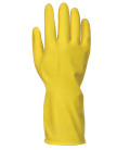 Gant latex de ménage de travail Jaune Portwest