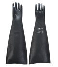 Gant caooutchouc latex lourd 60 cm de travail Noir Portwest