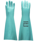 Gant nitrile extra-long de travail Vert Portwest
