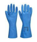 Gant nitrile contact alimentaire de travail Bleu Portwest