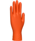 Gants portwest jetables orange hd de travail Orange Portwest