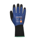 Thermo pro glove de travail Bleu/Noir Portwest