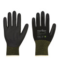 Npr15 gants bambou mousse de nitrile - paquet de 12 paires de travail Noir Portwest