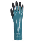 Gant manchette sandy grip lite de travail Bleu/Noir Portwest