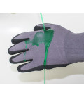 Gant dermiflex aqua de travail Gris/Noir Portwest