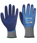 Gant anticoupure liquid pro hr cut de travail Bleu Portwest