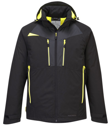Parka hiver dx4 de travail Noir Portwest