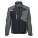 Veste baffle hybride dx4 de travail Gris Métal Portwest