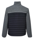 Veste baffle hybride dx4 de travail Gris Métal Portwest