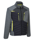Veste baffle hybride dx4 de travail Gris Métal Portwest