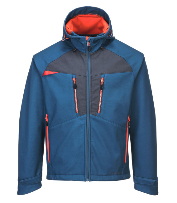 Veste softshell dx4 de travail Bleu Metro Portwest