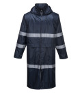 Manteau de pluie iona de travail Bleu Portwest