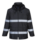 Veste de pluie iona classic de travail Noir Portwest