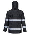 Veste de pluie iona classic de travail Noir Portwest