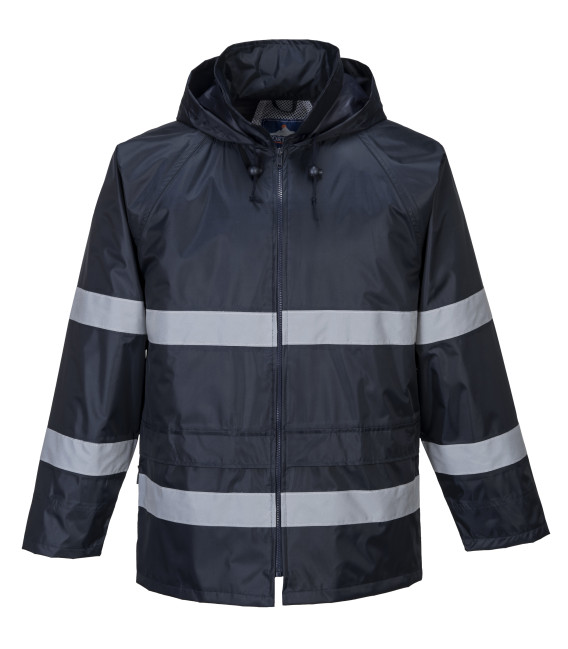 Veste de pluie iona classic de travail Bleu Portwest