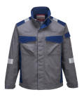 Veste bizflame ultra bicolore de travail Gris Portwest