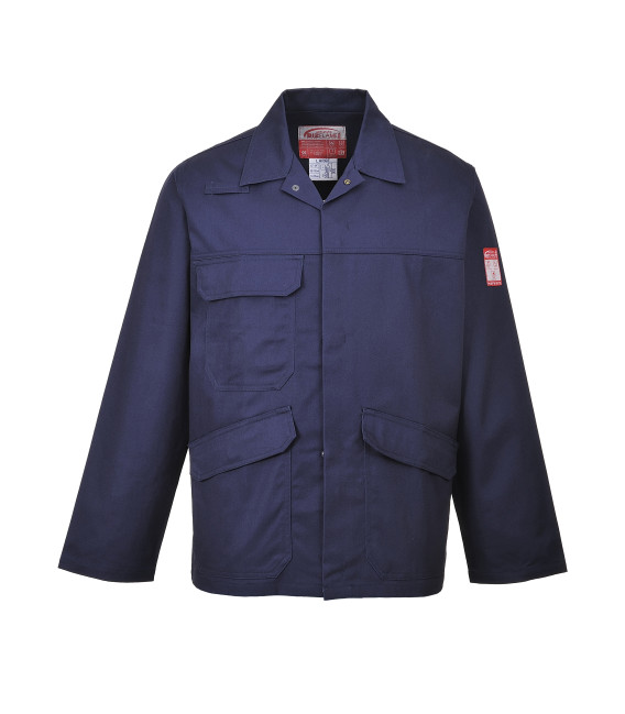 Veste bizflame pro de travail Bleu Portwest