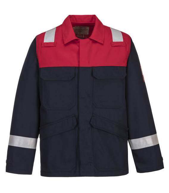 Veste bizflame plus de travail Bleu Portwest