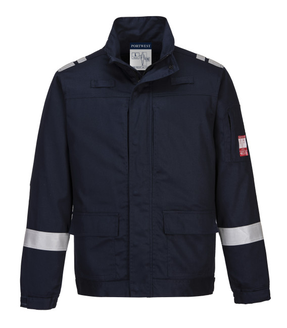 Veste bizflame plus de travail Bleu Portwest