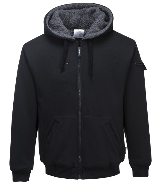 Blouson à capuche pewter de travail Noir Portwest