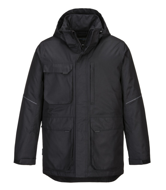 Parka kx3 de travail Noir Portwest