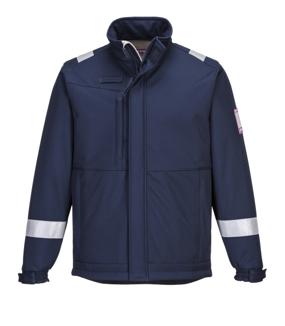 Veste softshell modaflame de travail Bleu Portwest